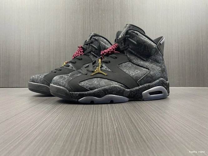 Husky Jordan Retro DB9818-001 (W) SD Triple Black 6 0801
